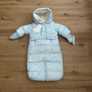 Ralph Lauren Light Blue baby down puffer